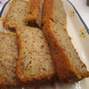 High Protein Banana Bread, Sugar Free, Gluten Free, Dairy Free, Vegan, Low Carb, Grain Free, Fitness Breakfast, Low Fat, Easter Dessert