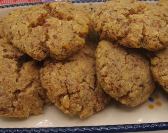 KETO Oatmeal Raisin Cookies, Grain Free, Sugar Free, Gluten Free, Dairy Free, Vegan, Soft baked, Low Carb, July 4th desserts, Summer Snacks