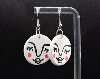 Boucles d oreilles modèle "moon dream"