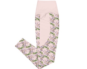 Blooming Beautiful Leggings with pockets