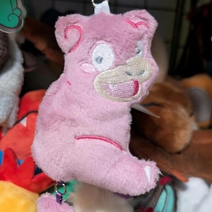 Slowpoke Keychain