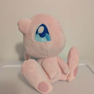 Handmade 8&quot; Sitting Mew Plushie