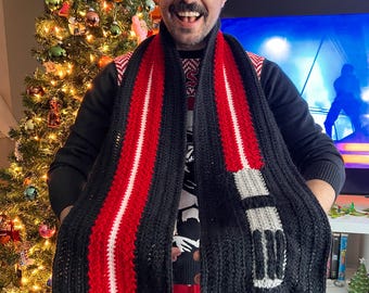 Crochet Saber Scarf DIGITAL PATTERN