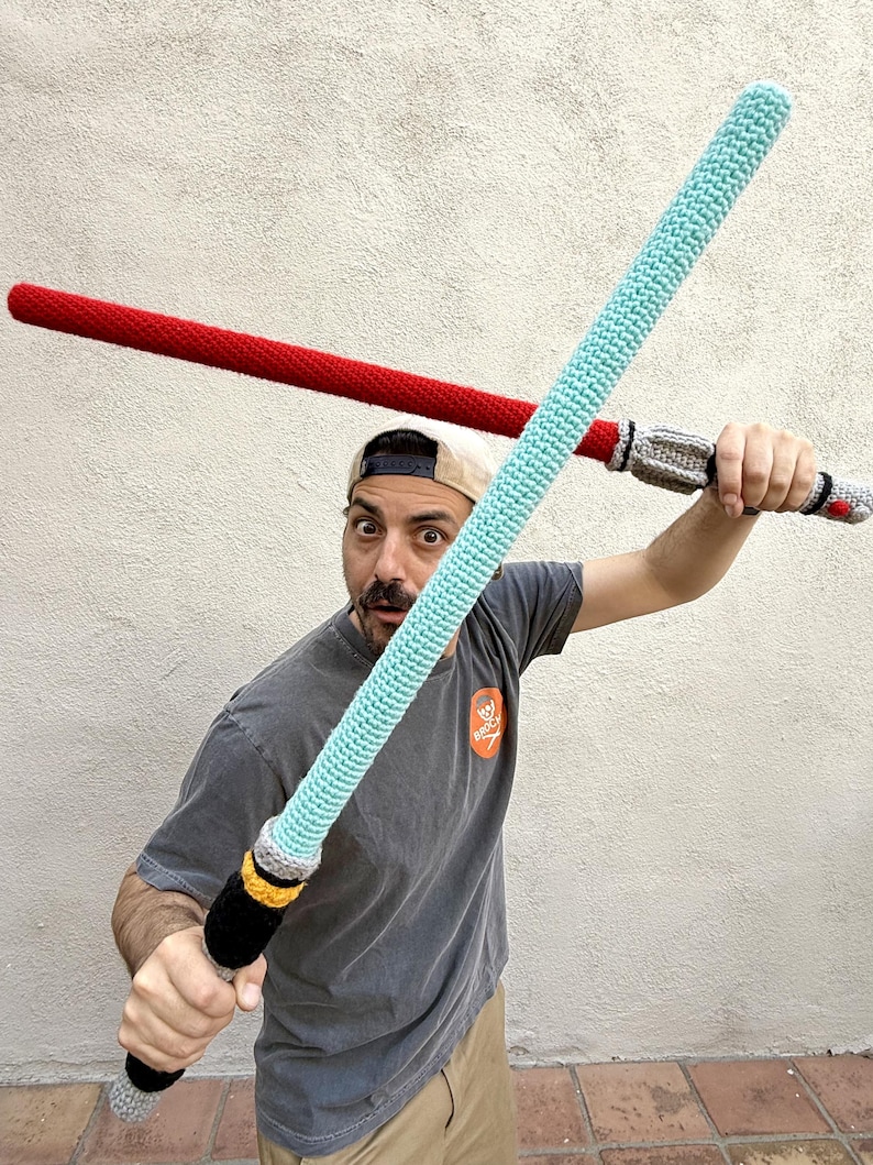 Virkat Fuzz-Saber-mönster bild 1