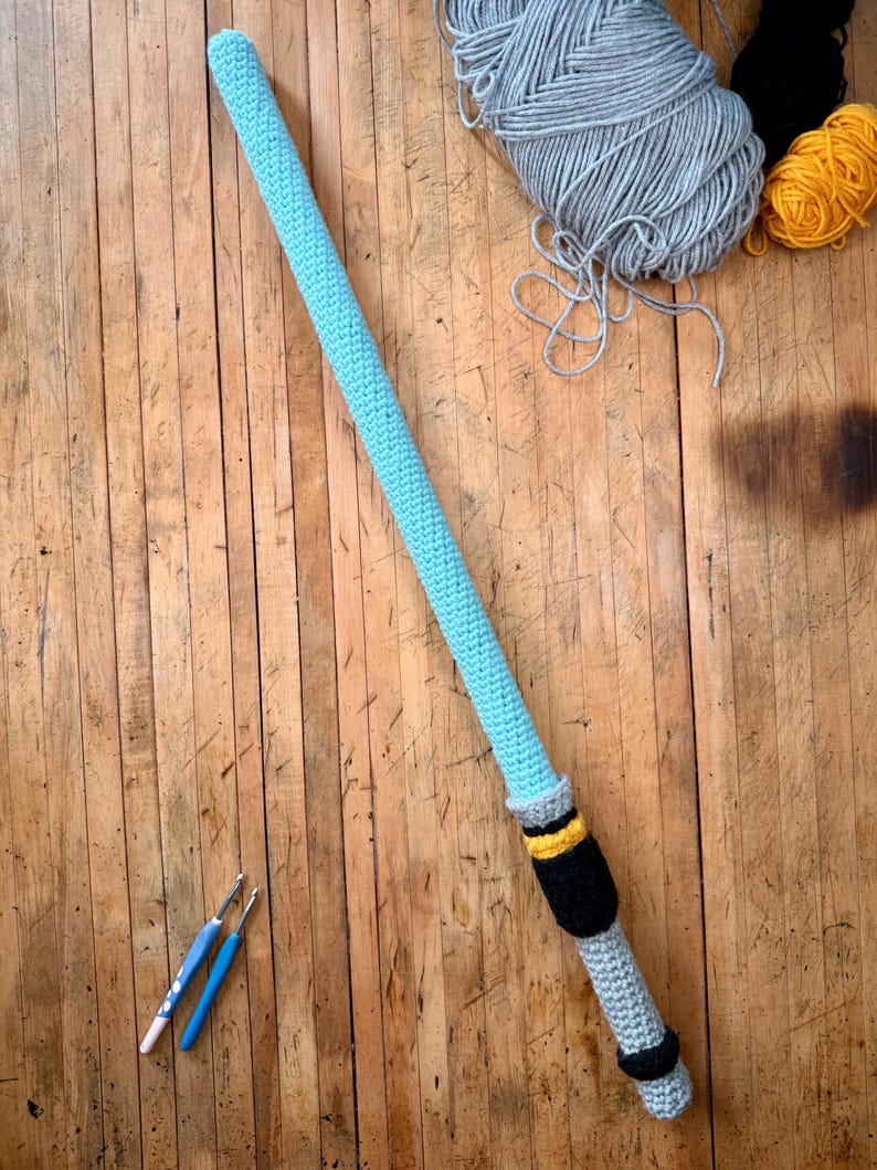 Virkat Fuzz-Saber-mönster bild 2