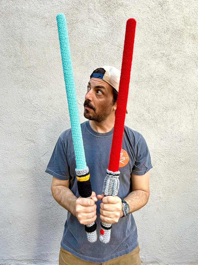 Virkat Fuzz-Saber-mönster bild 6