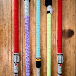 Virkat Fuzz-Saber-mönster bild 4