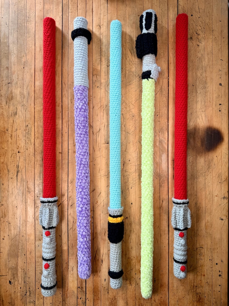 Virkat Fuzz-Saber-mönster bild 4