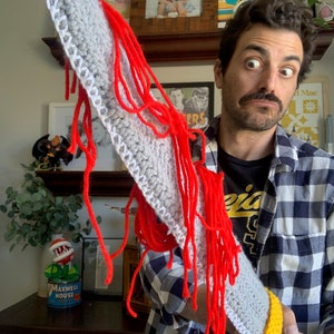 CROCHETED NINJA SWORD Pattern - Instant Download - from TikTok's Brochet.