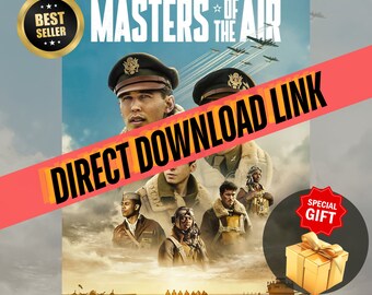 masters of the air full season all episodes instant access digital tv series tv shows instant download  bestseller miniseries war series