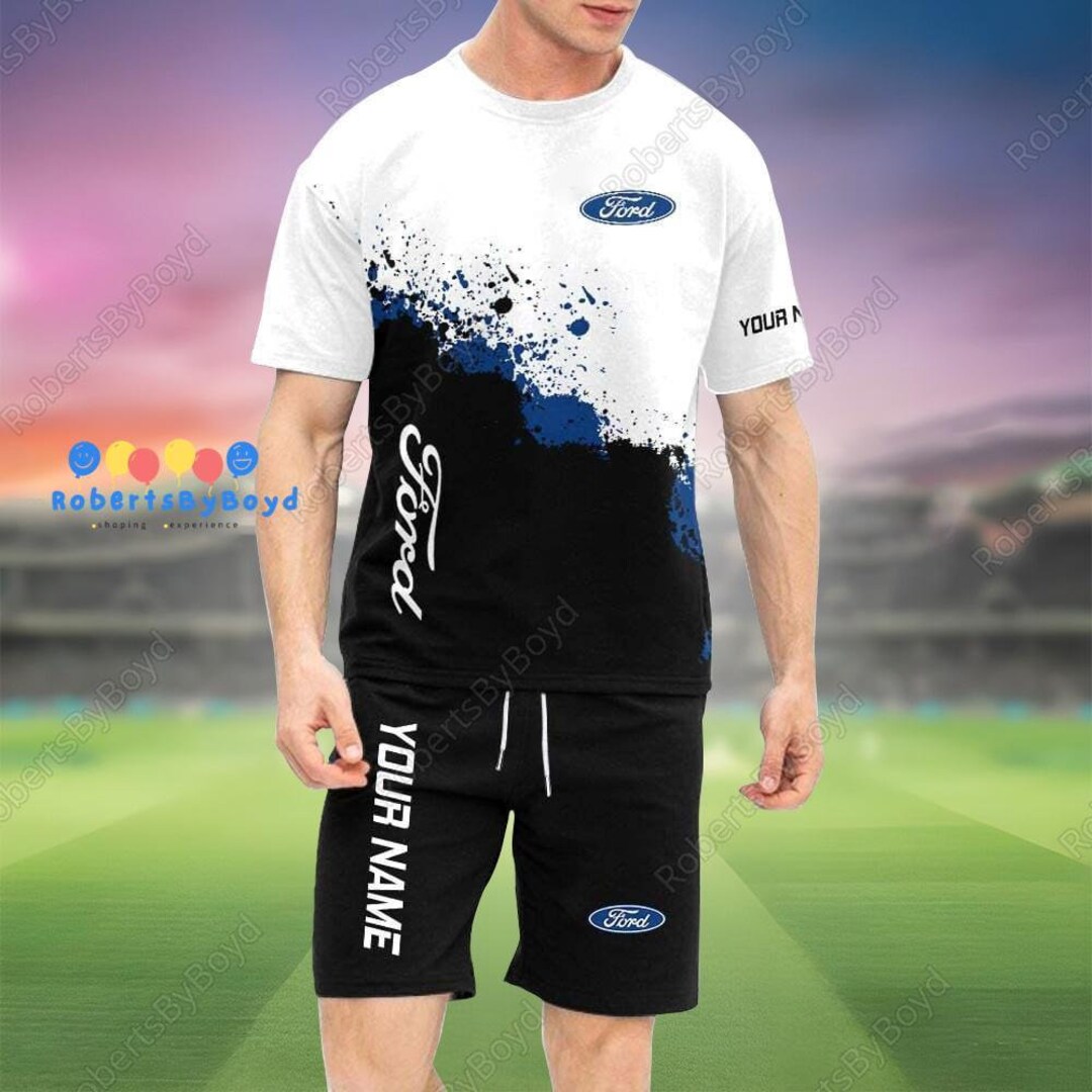 Ford Custom T-shirt, Ford Racing Shirt, Ford Shorts, Car Enthusiast ...