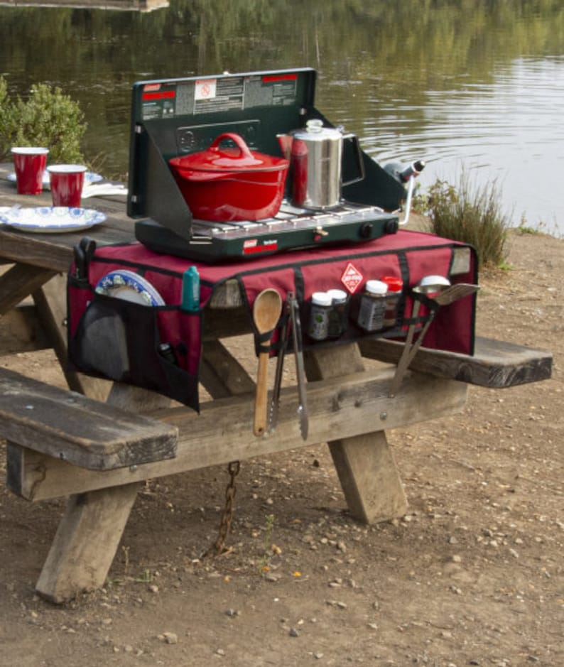 Picnic Table Organizer Etsy