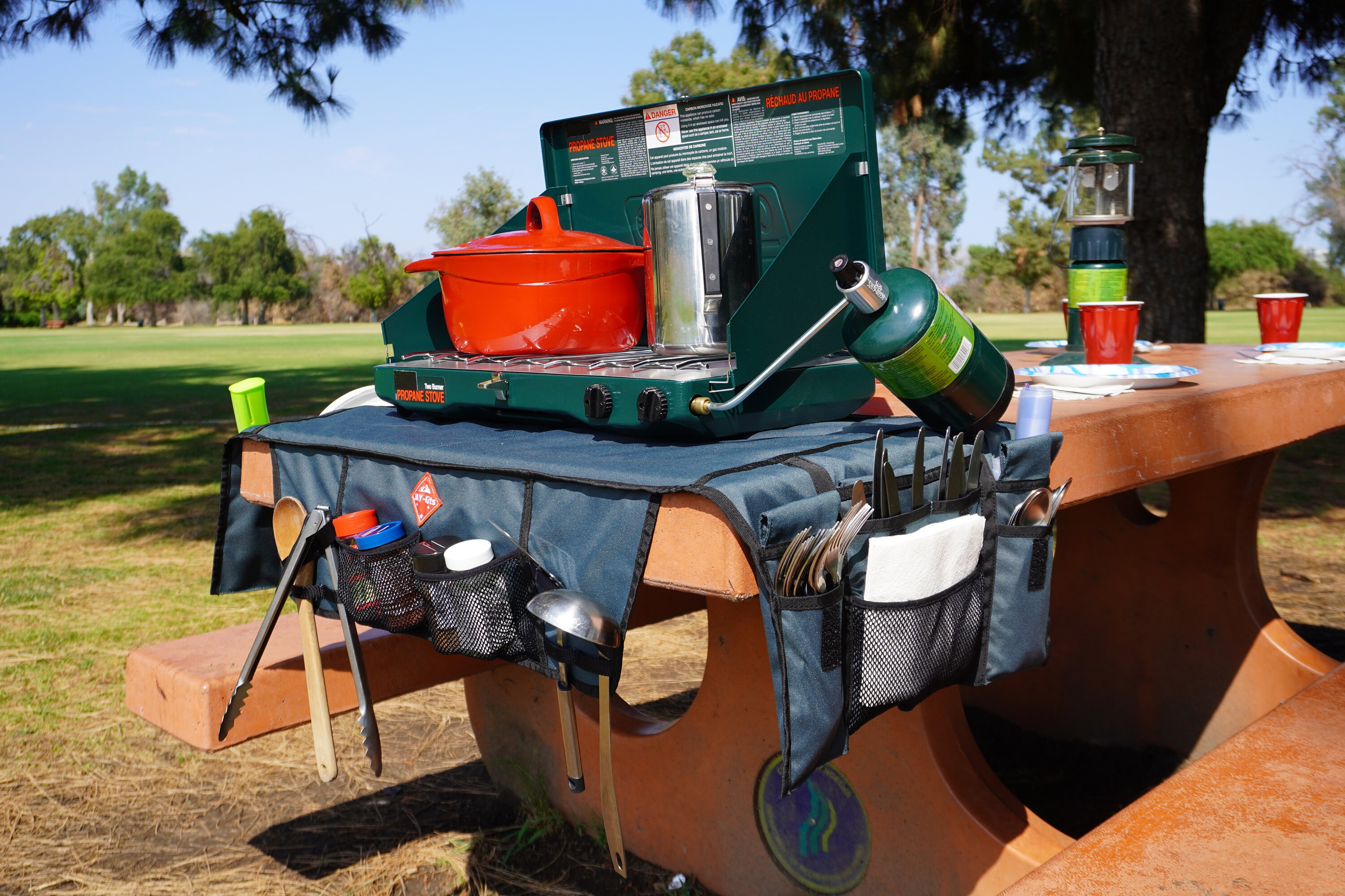 Maximize Outdoor Space with the Ultimate Picnic Table Organizer