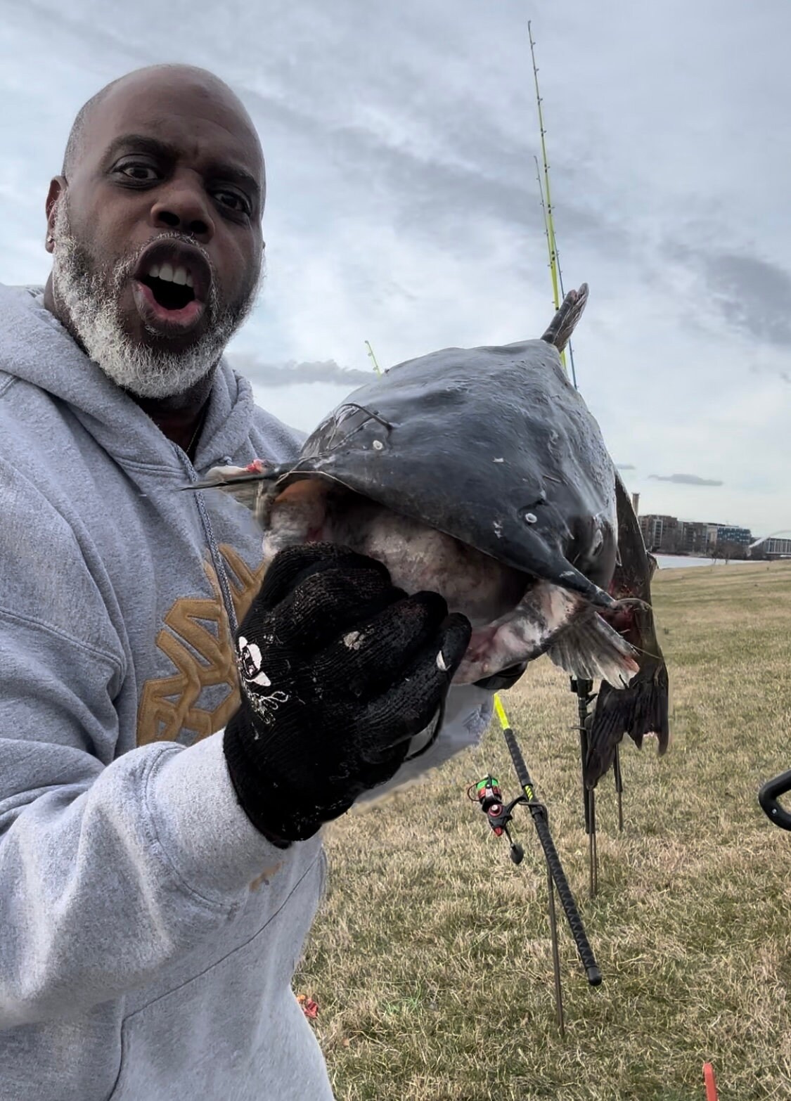 Hawg Hunter 10ft Spinning Rod Etsy