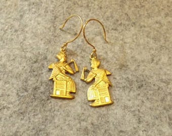 Egyptian style earrings