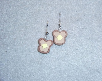 Hot Buttered Toast earrings