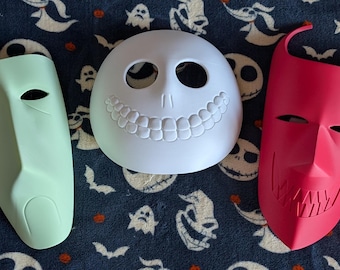 Nightmare Before Christmas - Lock, Shock and Barrel Masks FULL SIZE