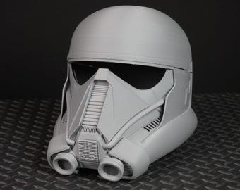 Death Trooper Star Wars Helmet - DIY Kit or Fully Assembled, Fully Finished Option Also