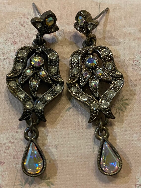 Marcasite Earrings (pierced) - image 3