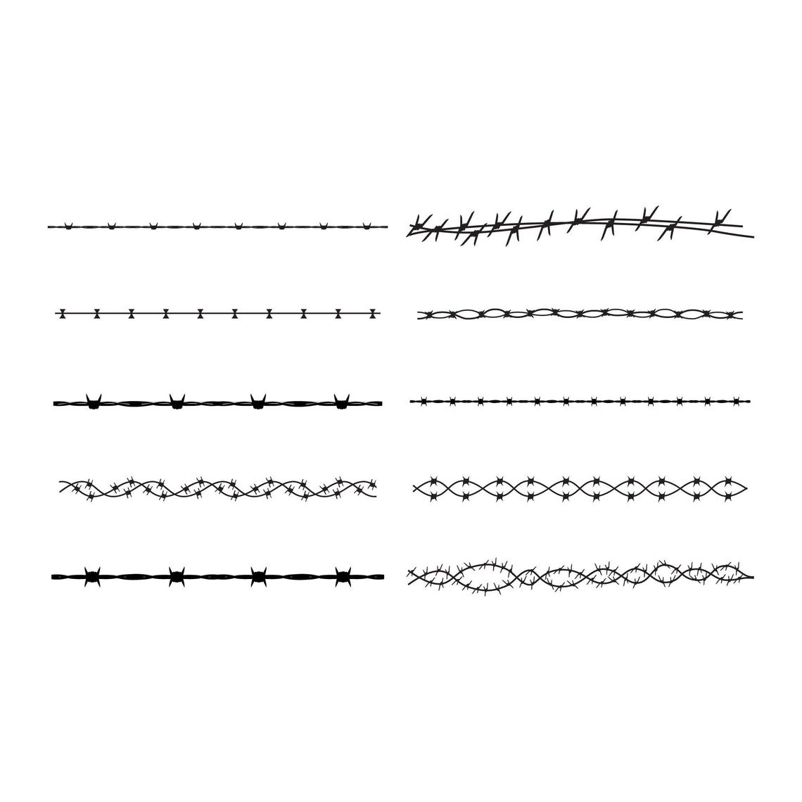 Barbed Wire Svg, Barbed Wire PNG, Barbed Wire Clipart, Barbed Wire Art ...