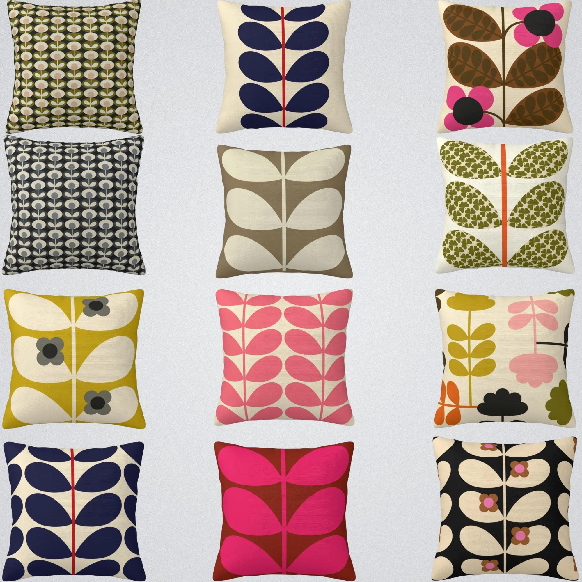 Orla Kiely フラワーパターン ミラー新品未使用 Orla Kiely フラワーパターン ミラー新品未使用