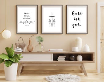 Christian Posters | Collection | Blessed | God | Blessed | Grace