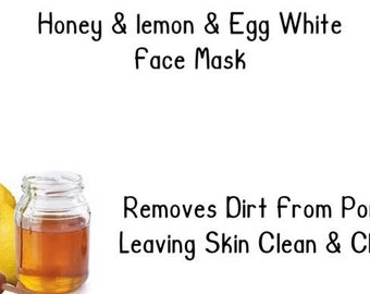 Honey & Lemon Face Mask
