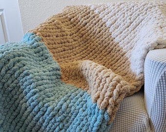 Seaside - Chunky Knit Throw