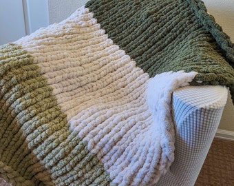Botanical - Chunky Knit Throw