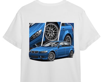 Camiseta "Azul M3 E90"