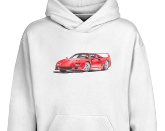 Sudadera con capucha "F40 art"