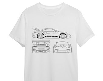 Camiseta "Planos GT3 RS"