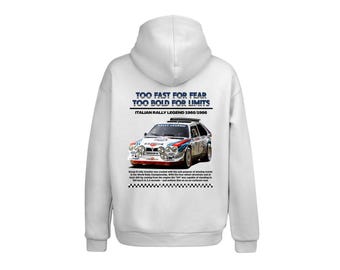 Sudadera con capucha "Leyenda del Rally Italiano"