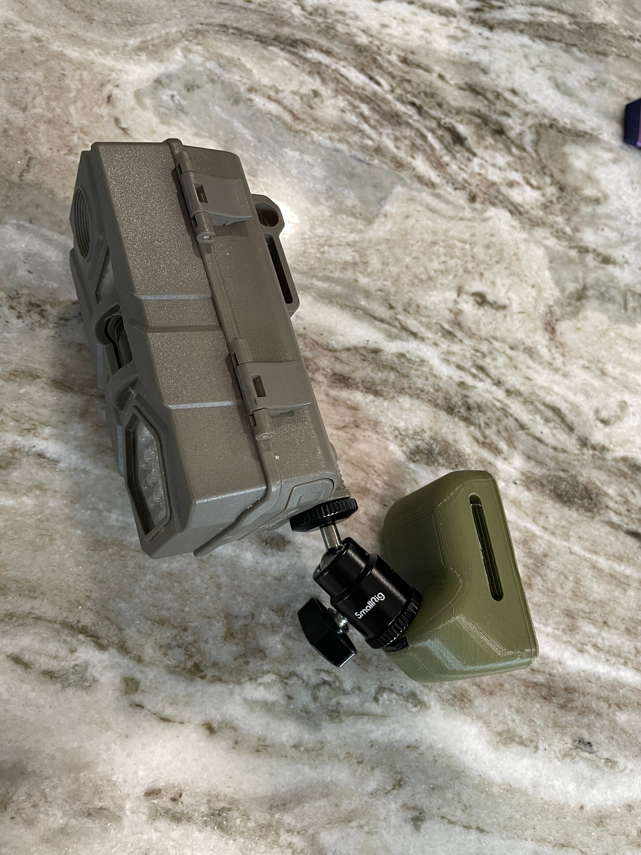3D Printed Trail Camera Base W/ Adjustable Head - Etsy