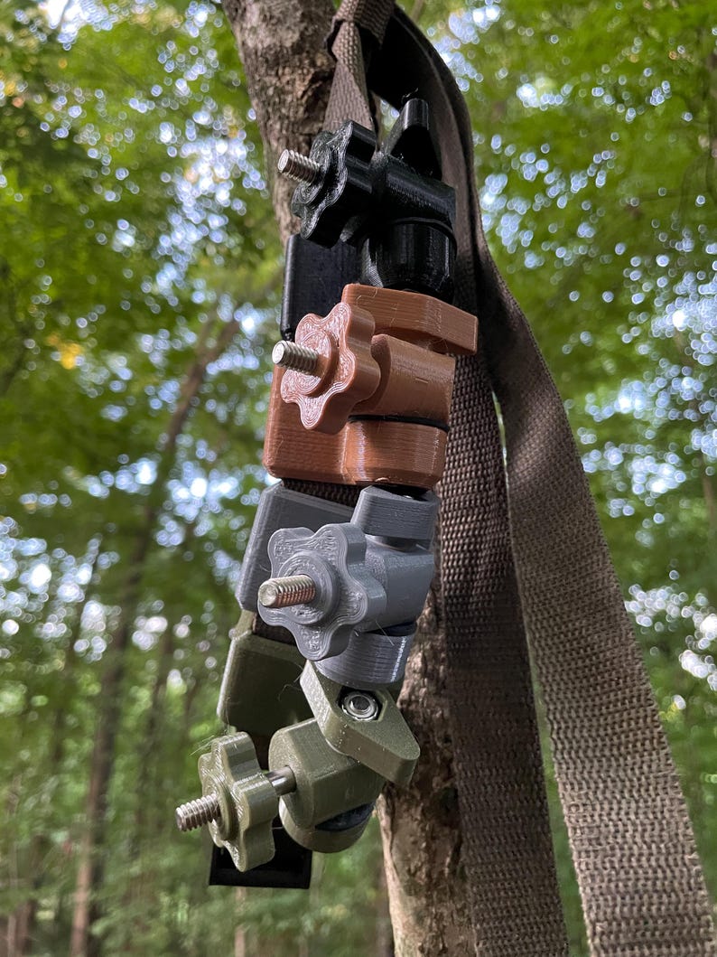 Bread and Butter 2-way: Adjustable Trail Camera Mount Bracket | Public Land Legal (Pan and Tilt) image 7
