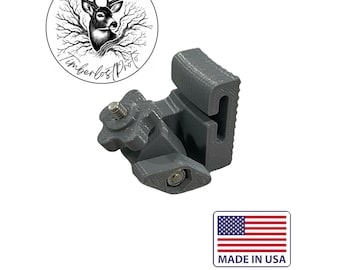 Adjustable Trail Camera Mount for Public Land: 2-Way Bracket (Pan and Tilt)