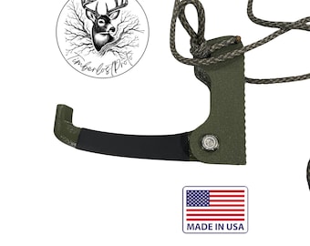 Minimalist Foldable Bow Hanger: Saddle Hunting, Mobile Hunting, Public Land Legal