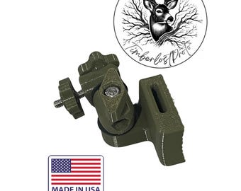 Rear Mounted Trail Camera Bracket (Pan, Tilt, Rotate): Public Land Legal Mounting