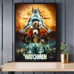 Watchmen Movie Print | Movie Poster | Film Print | Wall Art | Cinema | Room Decor | Film Art | Alternative Art | Comic Book | Adaptation
