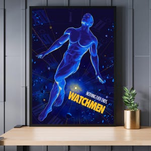 Watchmen Movie Print | Movie Poster | Film Print | Wall Art | Cinema | Room Decor | Film Art | Alternative Art | Comic Book | Superhero