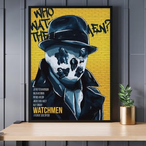 Watchmen Movie Print | Movie Poster | Film Print | Wall Art | Cinema | Room Decor | Film Art | Alternative Art | Comic Book | Graphic Novel