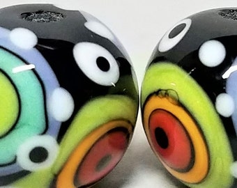 Tabazuma Balls-Handmade Lampwork Beads