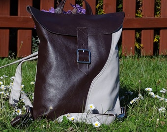 Plecak skórzany (leather bagpack)