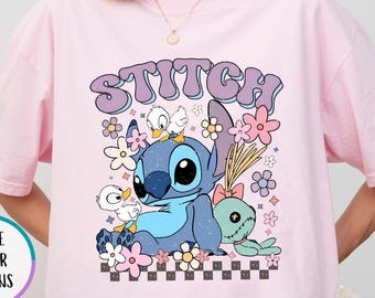 Comfort Colors® Disney Stitch Shirt, Cute Stitch Shirt, Stitch Women Tee, Stitch Lover Gift, Stitch Birthday, Disney Trip, Magical Kingdom