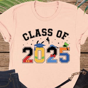 Disney Class Of 2025 Shirt, Mickey Senior Shirt, Mickey Graduate Shirt, Senior 2025, Graduation Family, Gift For Graduate, Grad Family Trip