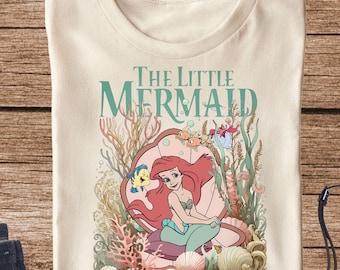 The Little Mermaid Shirt, Ariel Mermaid Shirt, Disney Princess Ariel Gift, Girls Ariel Mermaid Shirt, Ariel T-shirt, Ariel Birthday Shirt