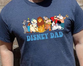 Camiseta Disney para el Día del Padre, Camiseta con Personajes Disney, Camiseta "En mi Era Disney", Camiseta "El Mejor Papá del Mundo", Camiseta Disney para Papá, Regalo para Papá