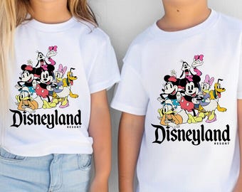 Disneyland Kids Shirt, Disney Kids Trip, Mickey And Friends Shirt, Youth Toddler Disney Gift, Girls Disney Trip, Boys Trip, Disneyland Tee