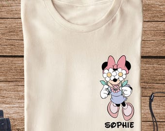 Custom Disney Minnie Mouse Shirt, Daisy Minnie Shirt, Minnie Mouse Summer Shirt, Disney Minnie Shirt, Disney Girl Trip, Girls Weekend Shirts