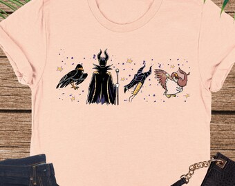 Bad Witches Villains Shirt, Disneyland Girls Trip Shirt, Maleficent Evil Queen Ursula Shirt, Disney Villains Shirt, Disney Halloween Tshirt